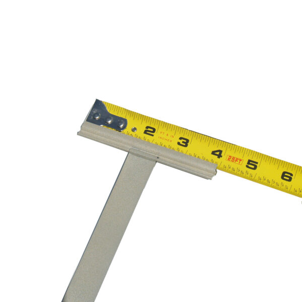 5.5in 40mm minislat with hole top with tape measurer