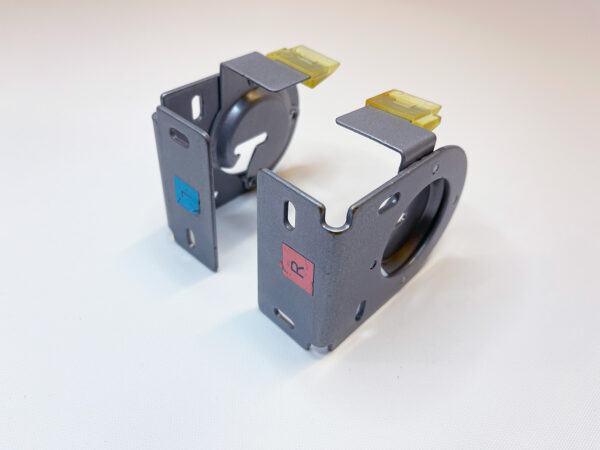 2.6 exposed bracket silver for Qmotion roller shades