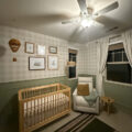 Sheerweave 5000 custom roller shades in nursery