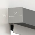 3 inch metal fascia