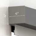 4 inch fascia